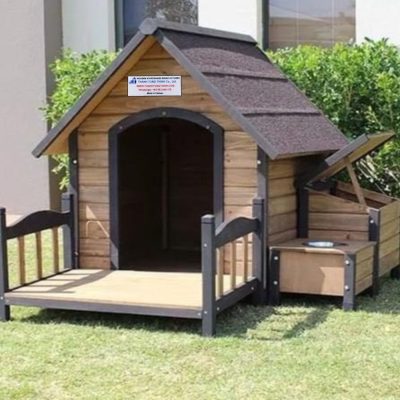 wooden pet house