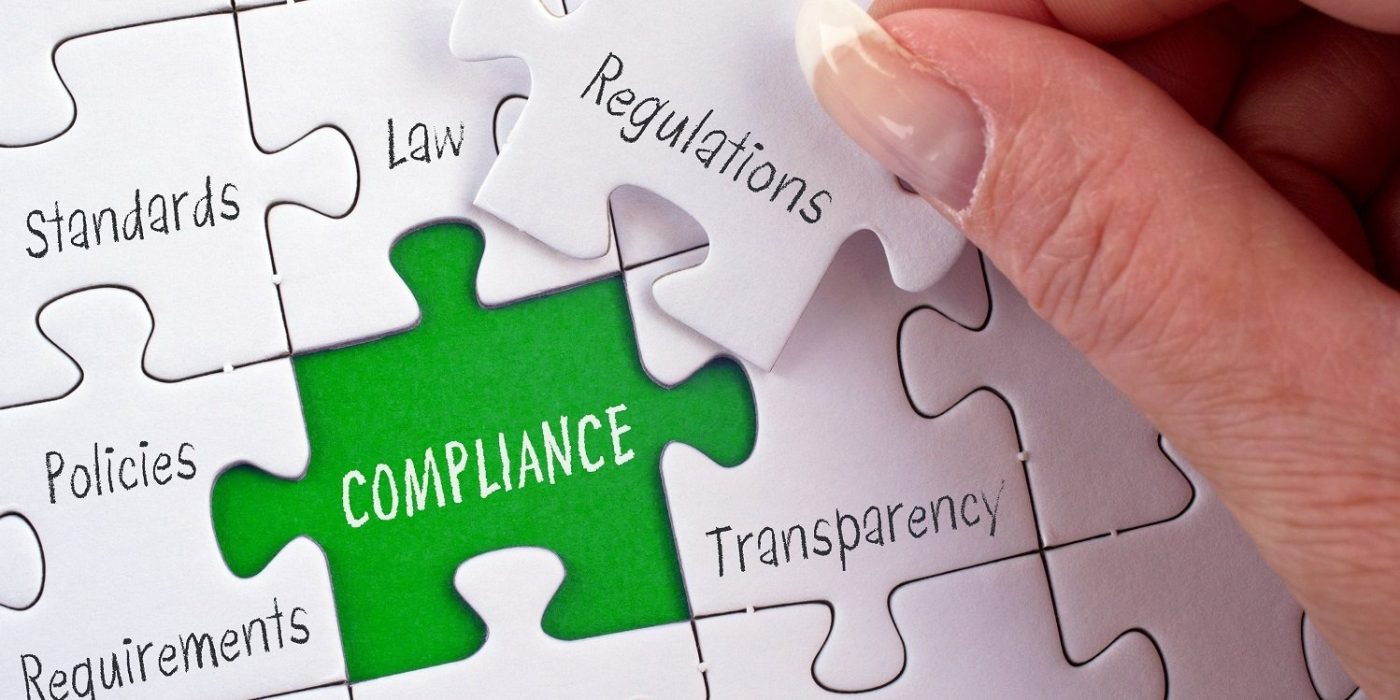 Make sure that the suppliers are compliant with legal regulations