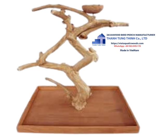Coffee Wood Bird Perch Manufacturer 