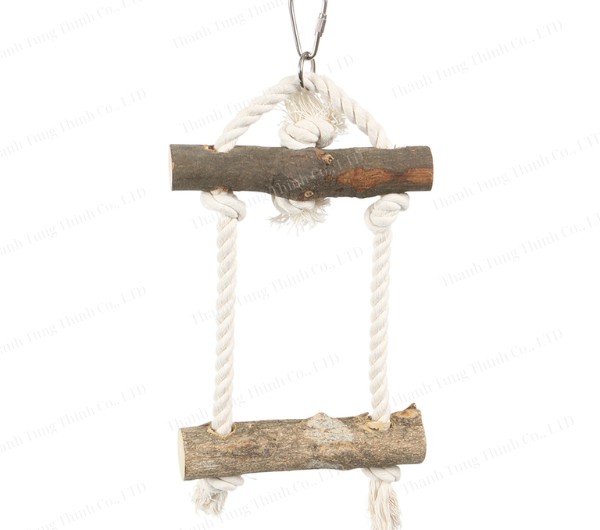 Java wood bird perch
