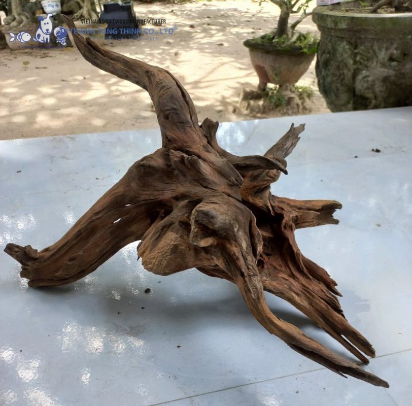 Request driftwood samples before placing bulk orders
