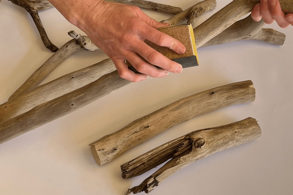 clean driftwood