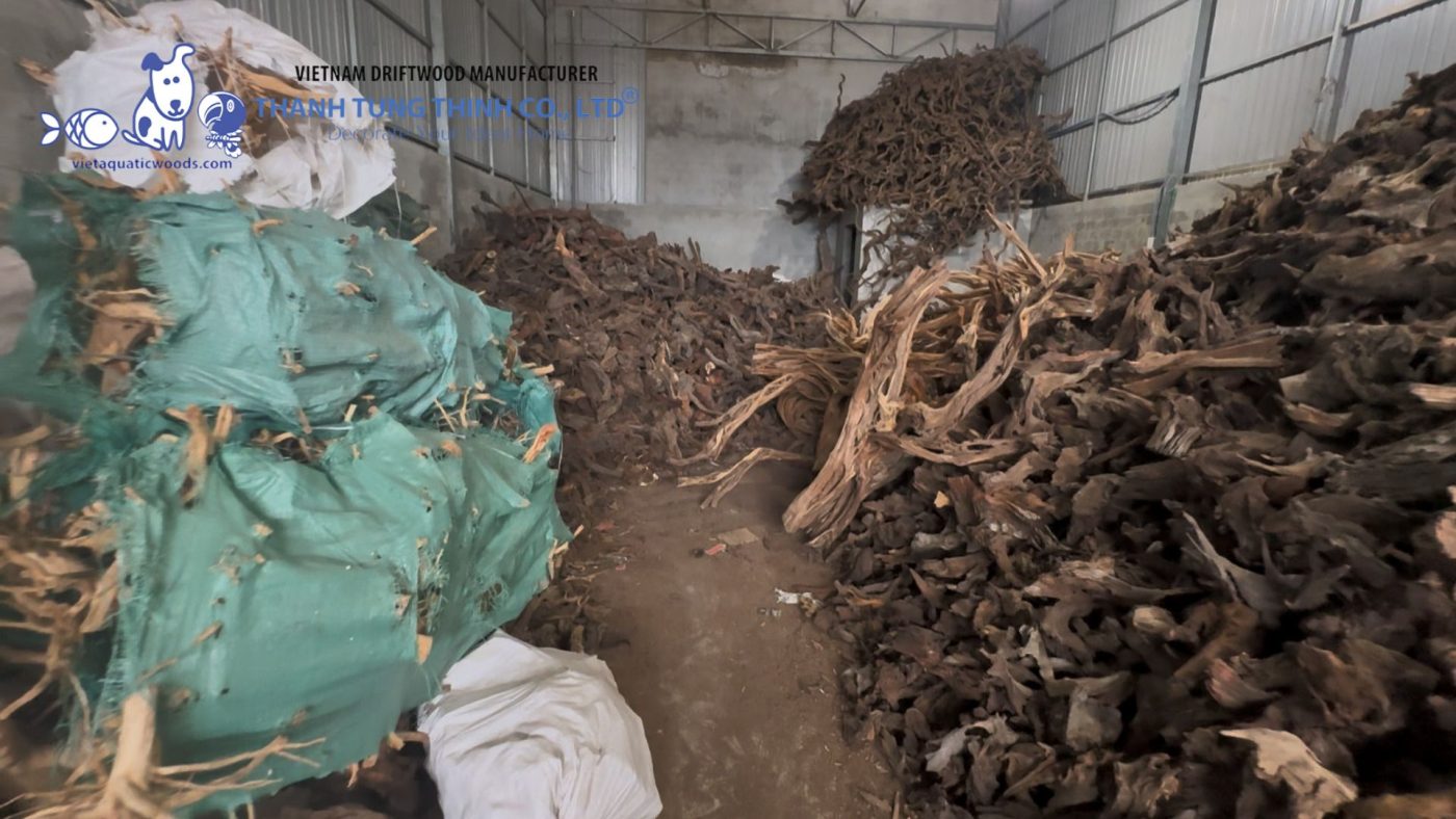 We supply many types and sizes of natural driftwood