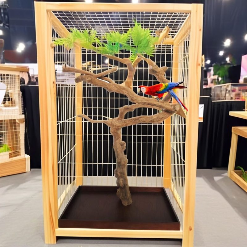 High-quality Java wood bird perch