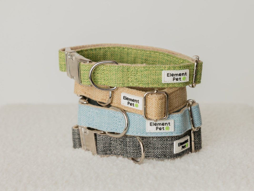 Hemp collars last longer and maintain safety and comfort
