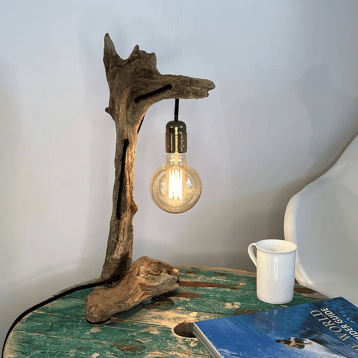 Dritwood lamps bring out the unique natural aesthetics and craftsmanship
