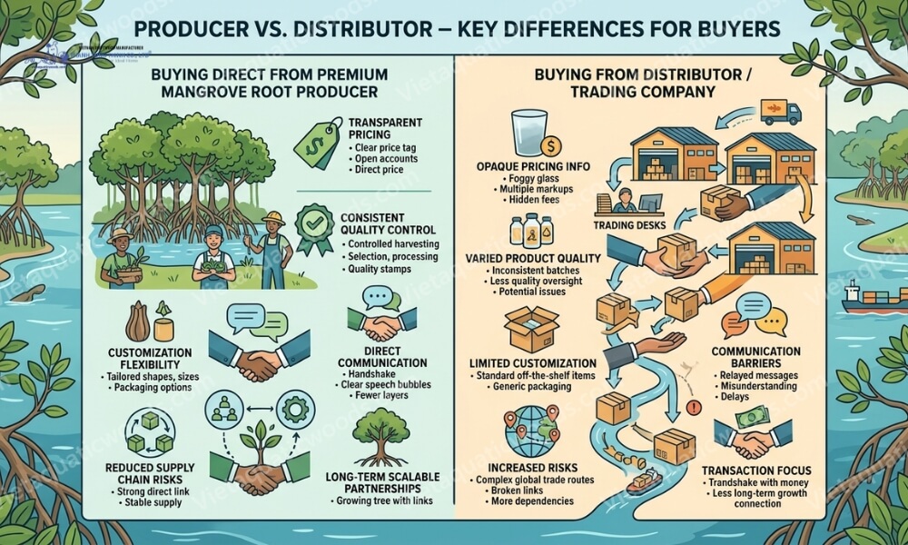 Choosing a direct Premium Mangrove Root Manufacturer