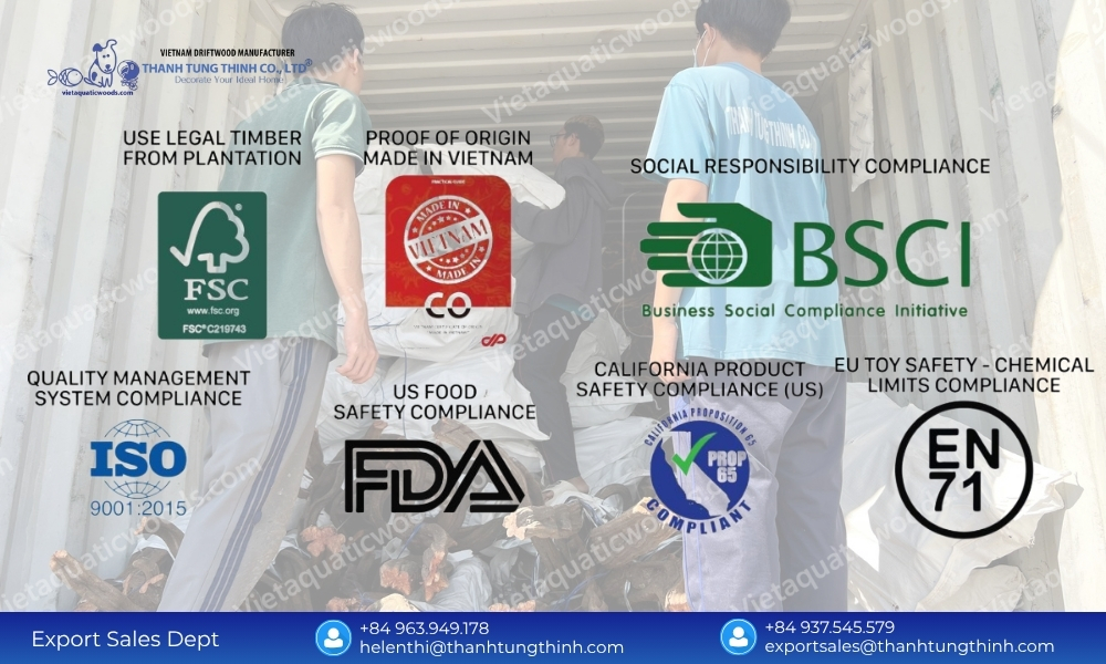 Chain of Custody Standards from an FSC Certified Kimchi Driftwood Wholesale Supplier