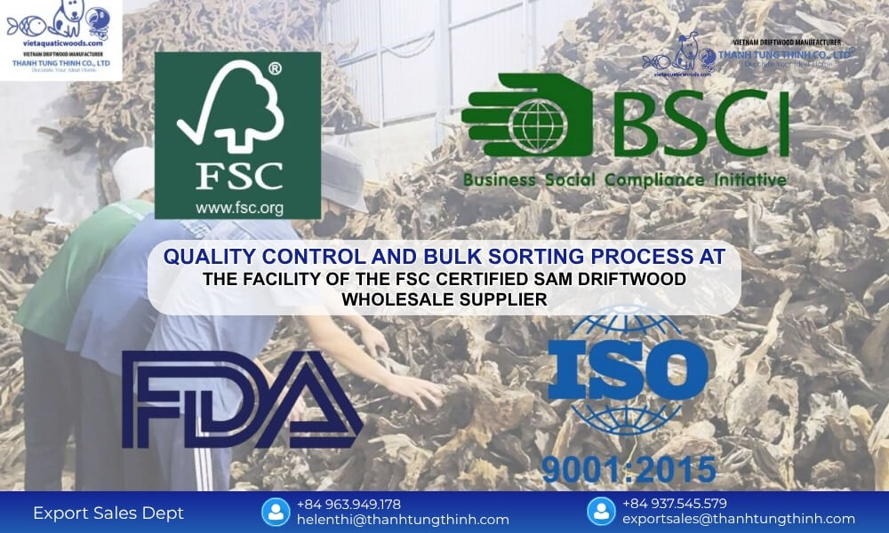 The Premier FSC Certified Sam Driftwood Wholesale Supplier for the USA