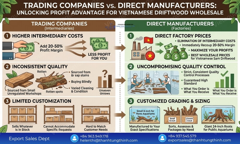 Why Your Business Needs a Factory Direct Sam Driftwood Exporter from Vietnam