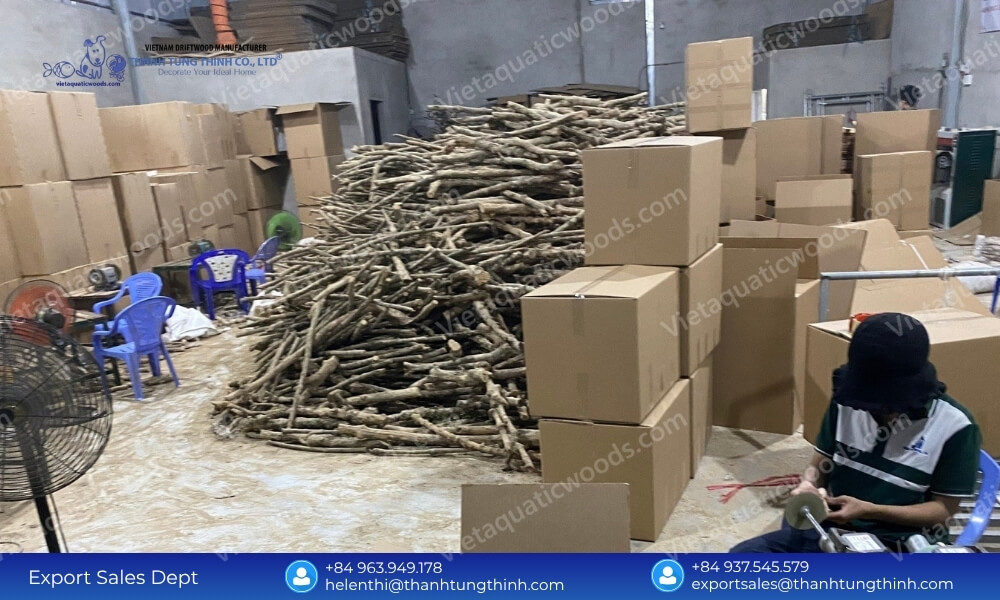 Reliable Sanda Driftwood Manufacturer with Large Production Capacity Stock