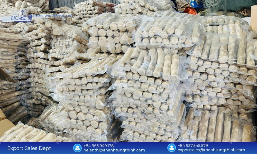 Thousands of strictly quality controlled units manufactured by our factory direct coffee wood dog chew wholesale distributor