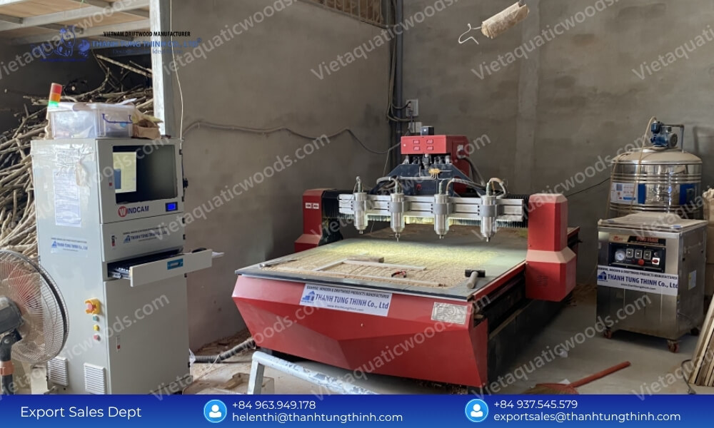 Advanced multi axis CNC machinery ensuring flawless precision and scaling our wooden pet house factory monthly production capacity