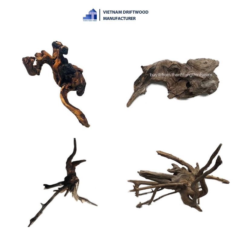 High quality Natural Driftwood from Slight wood for Aquarium Decor