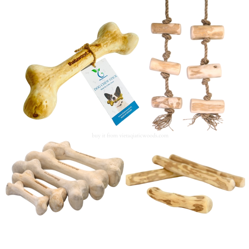 Pet-Bird Products From Coffee Wood