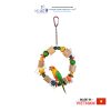 Stacker Wooden Parrot Toy Custom Color Vietaquaticwoods