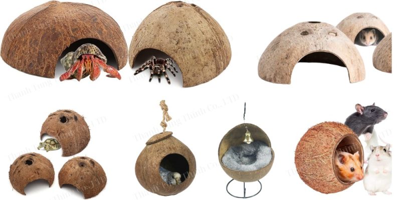 wholesaler coconut shell hideout