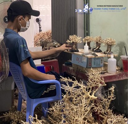custom bonsai driftwood for wholesale