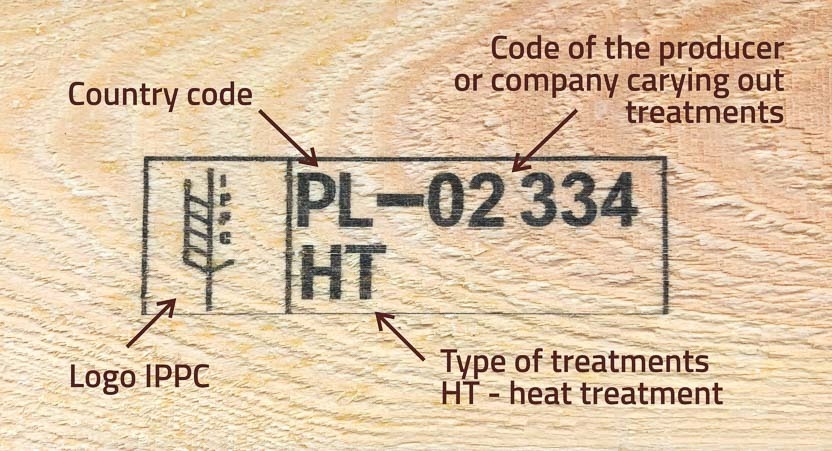 ISPM 15 stamp