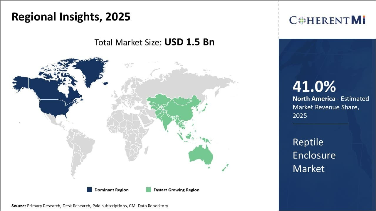 reptile enclosure market regional insights