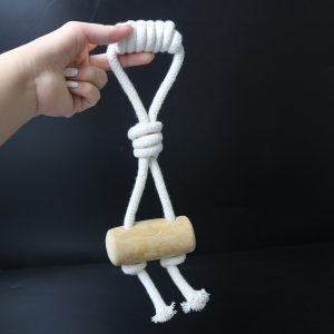 Natural Coffee Dog Chew Cotton M DCHEW08