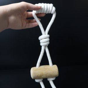 Alternative view of Natural Coffee Dog Chew Cotton M DCHEW08