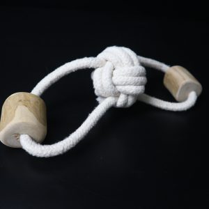 Natural Coffee Dog Chew Cotton M DCHEW05