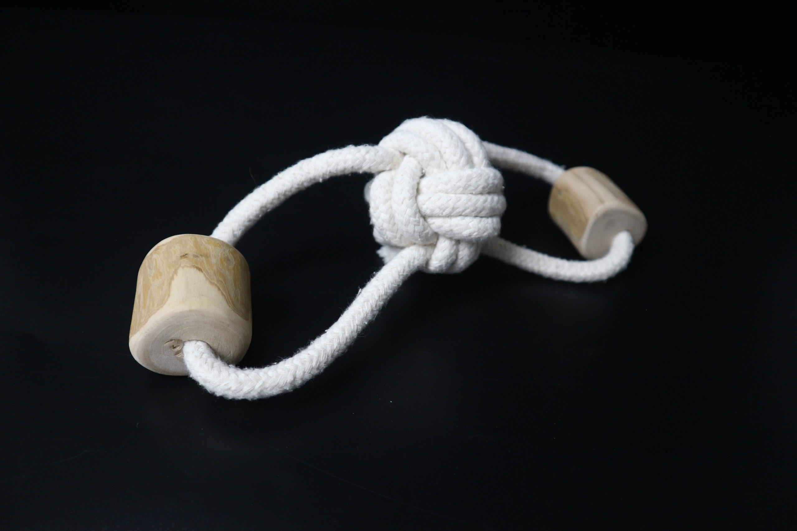 Natural Coffee Dog Chew Cotton M DCHEW05
