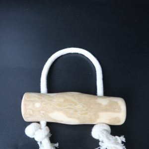 Natural Coffee Dog Chew Cotton M DCHEW04