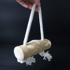 Alternative view of Natural Coffee Dog Chew Cotton M DCHEW04
