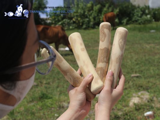 coffee wood chew toys