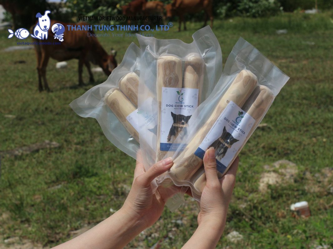 bundling coffee wood dog chews for sale