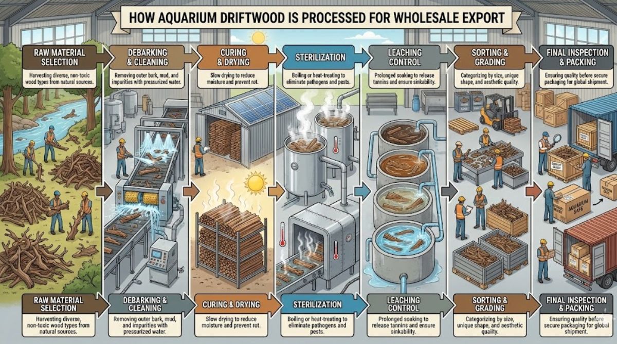 Safe Aquarium Driftwood Wholesale 