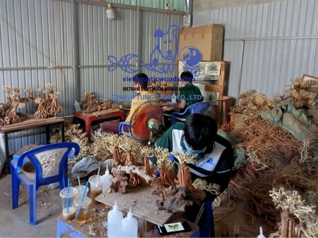 Actual photo collection at the VietAquaticWoods manufacturing factory | 07