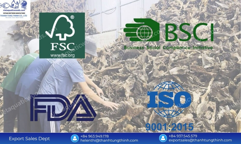 Chain of Custody Standards from an FSC Certified Kimchi Driftwood Wholesale Supplier
