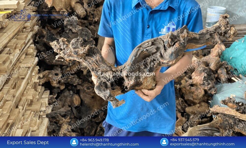 OEM Layout Customization via a Custom Size Kimchi Driftwood Bulk Supplier