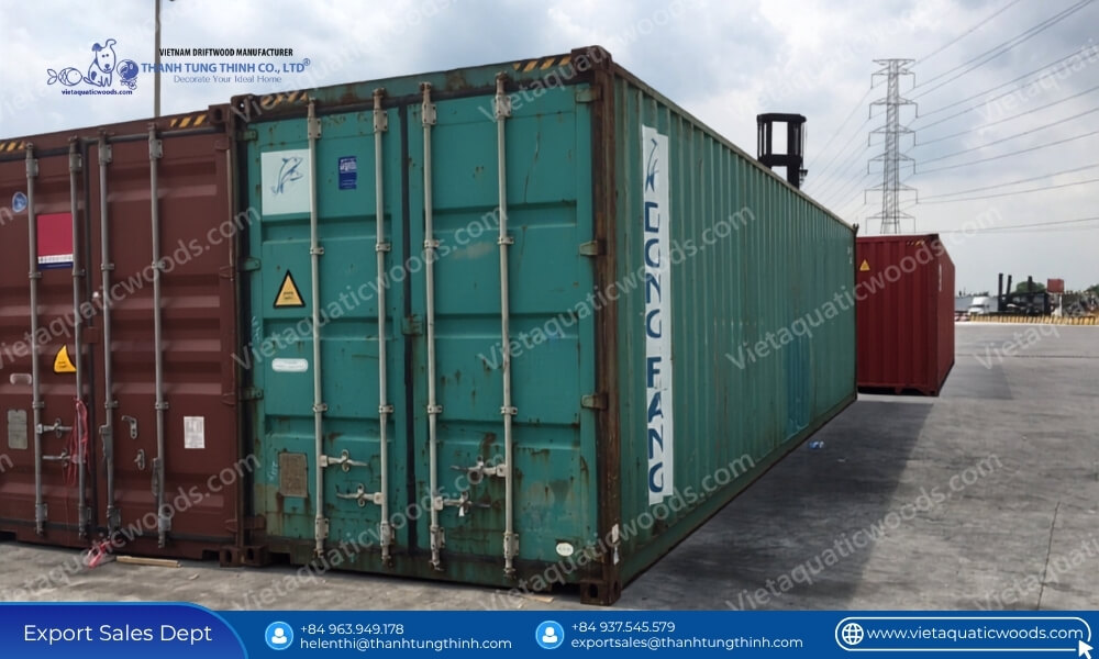 dry van container logistics and ocean freight for how to import coffee wood dog chews in bulk