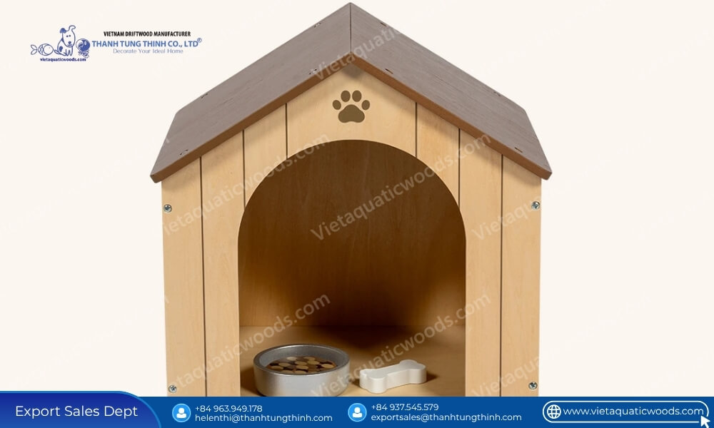 premium wooden dog house designed for bulk pet house orders moq tiered pricing