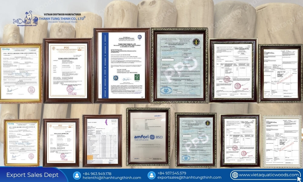 quality assurance certifications validating monthly supply capacity for coffee wood dog chews