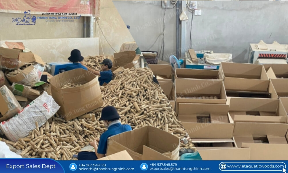 Precision manufacturing facility preparing orders for bulk dog toys